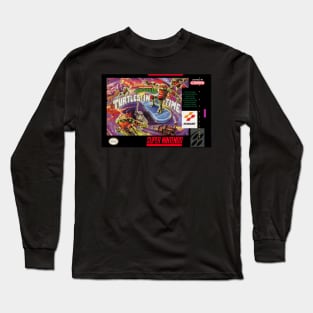 SNES TMNT Turtles In Time Long Sleeve T-Shirt